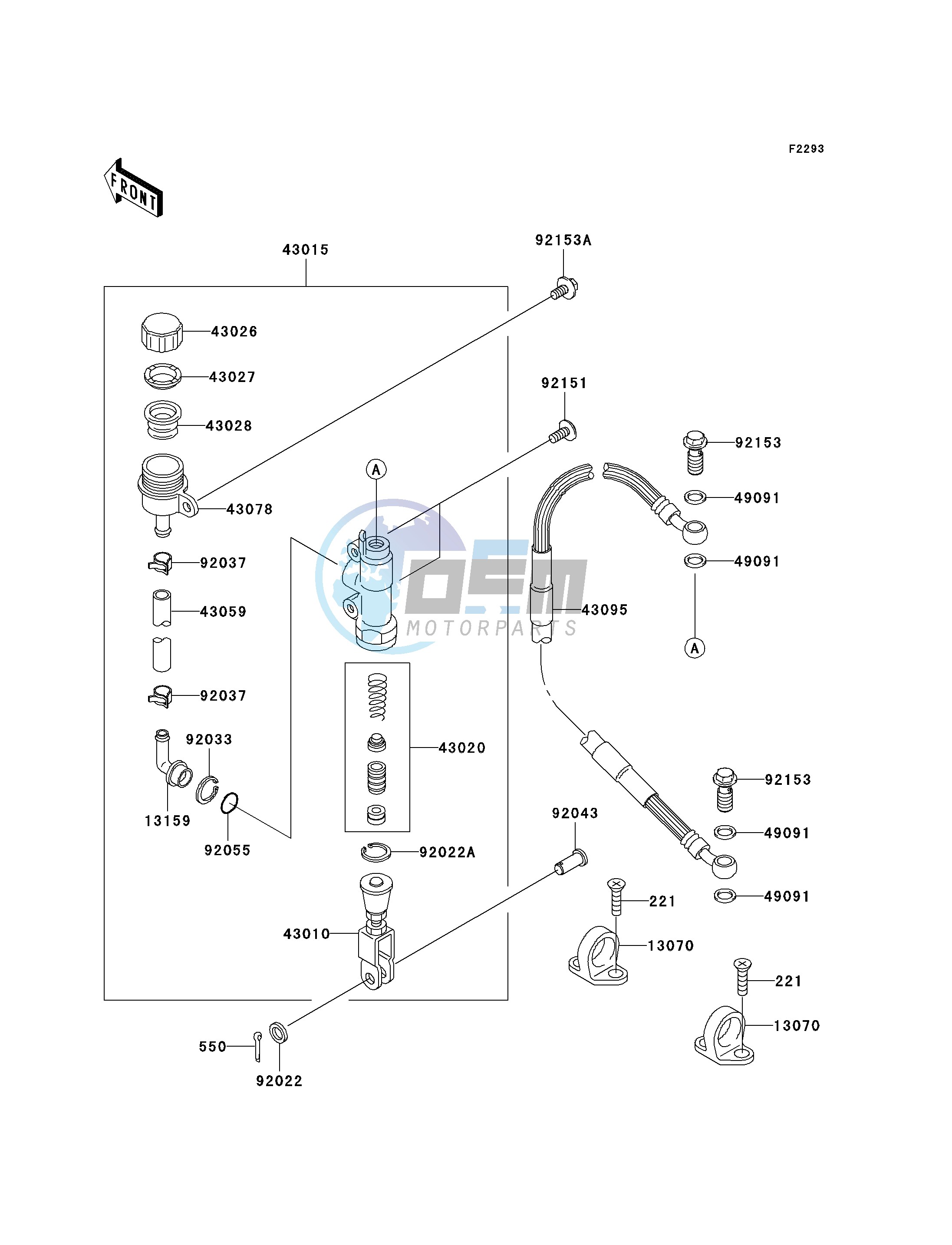 REAR MASTER CYLINDER