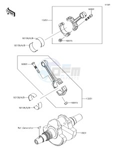 BRUTE FORCE 750 4x4i EPS KVF750HHF EU drawing Crankshaft