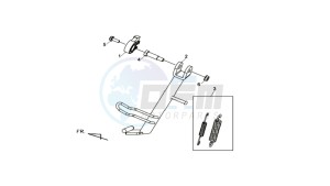 MAXSYM 400 EFI drawing SIDE STAND