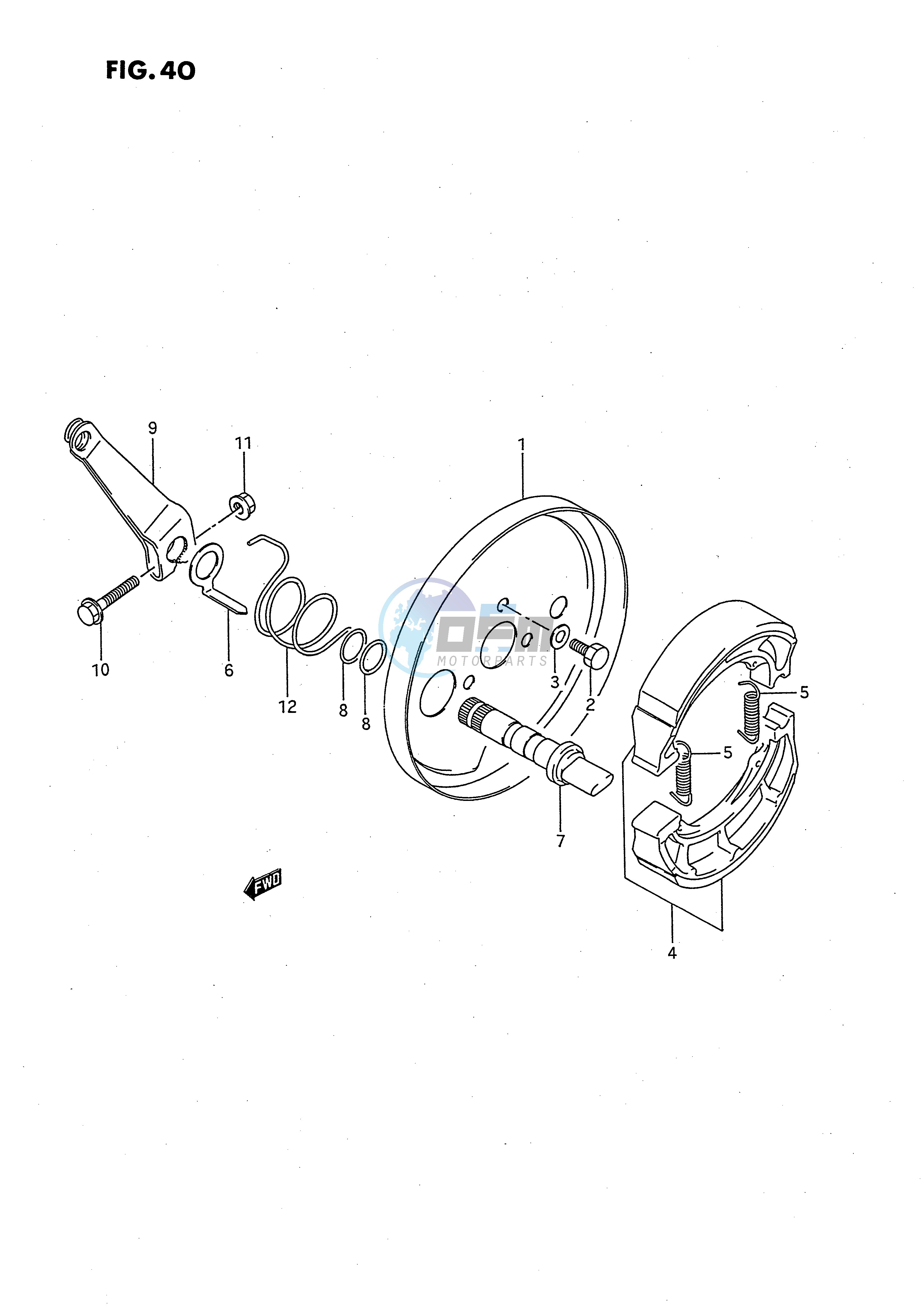 FRONT WHEEL BRAKE