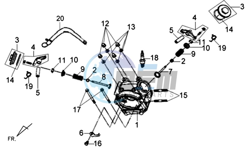 CYLINDER HEAD CPL