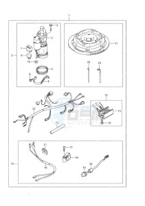 DF 9.9 drawing Starting Motor