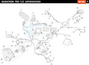 MARATHON-125-PRO-SM-WHITE drawing ELECTRICAL