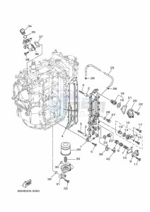 FL150FET drawing CYLINDER-AND-CRANKCASE-3