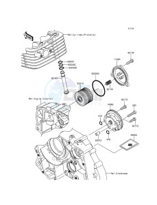 D-TRACKER KLX150HGF XX (EU ME A(FRICA) drawing Oil Pump