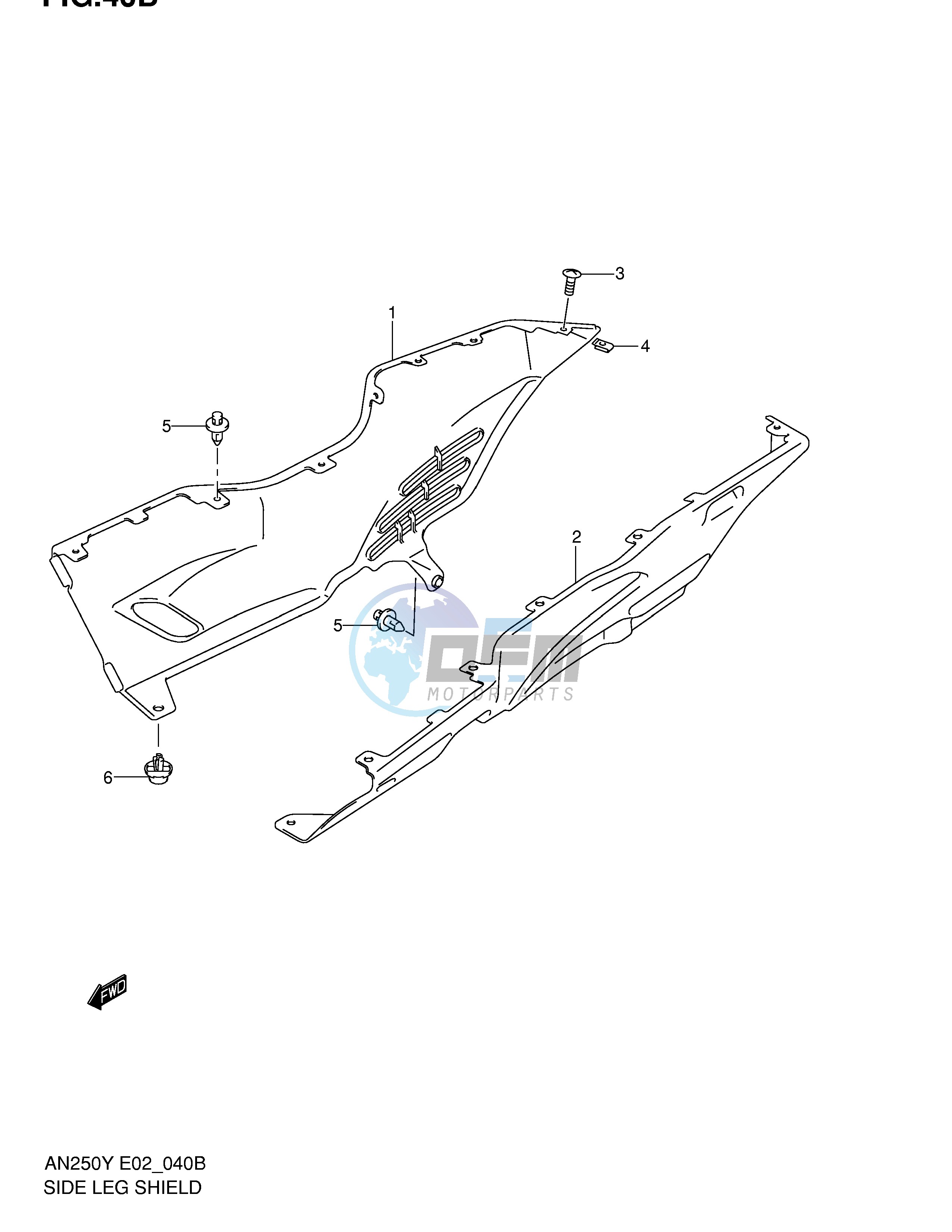 SIDE LEG SHIELD (MODEL K1)