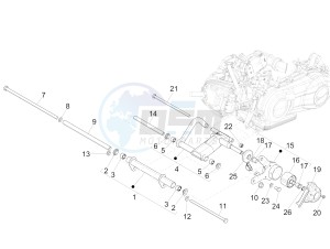 946 150 4T 3V ABS ARMANI (NAFTA) drawing Swinging arm