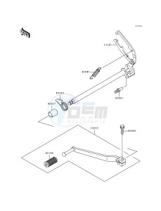 EL 250 E [ELIMINATER 250] (E1-E4) [ELIMINATER 250] drawing GEAR CHANGE MECHANISM