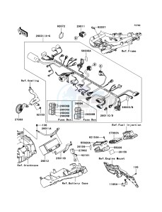 Z1000_ABS ZR1000C9F FR GB XX (EU ME A(FRICA) drawing Chassis Electrical Equipment