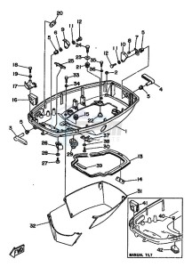 70B drawing BOTTOM-COWLING