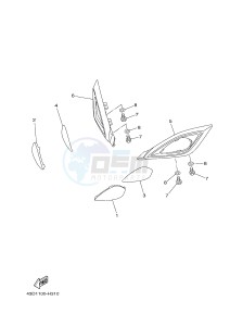 YFM90R (43DB 43DC 43DA 43DA) drawing HEADLIGHT