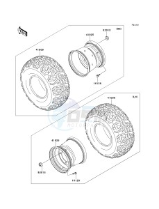 KAF 950 G [MULE 4010 TRANS4X4 DIESEL] (G9F-GAF) G9F drawing WHEELS_TIRES