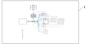 XL1000V drawing FOG LIGHT CONTROLLER