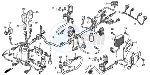 NSS250A JAZZ drawing WIRE HARNESS (NSS250A)