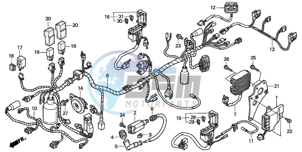 WIRE HARNESS (NSS250A)