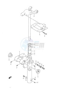 DF 9.9 drawing Swivel Bracket w/Remote Control