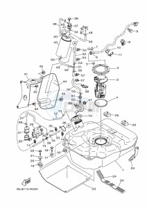 YXZ1000E YXZ1000R (B5JD) drawing FUEL TANK