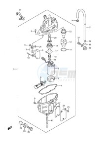 df 115A drawing Fuel Vapor Separator