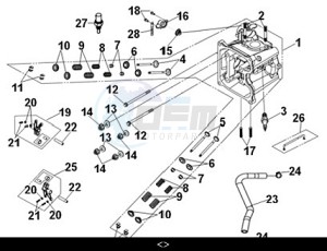 JOYRIDE 300 (LJ30W3-EU) (M3) drawing CYLINDER HEAD COMP