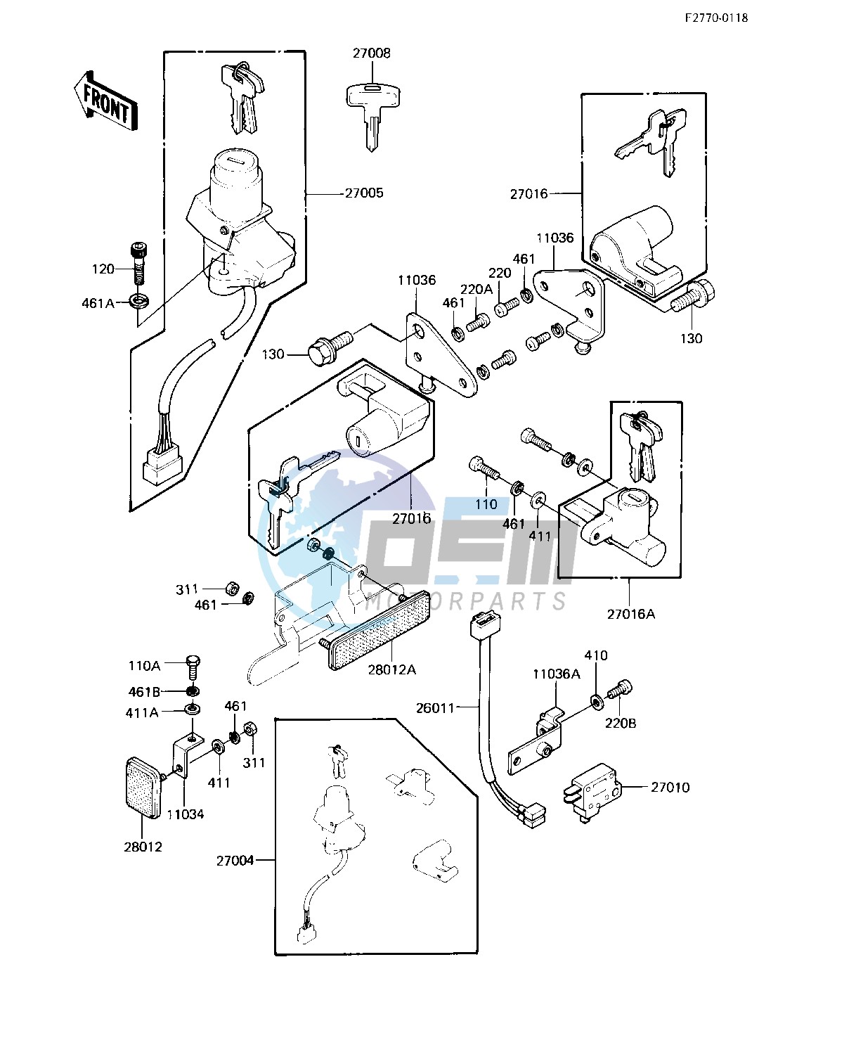 IGNITION SWITCH_LOCKS_REFLECTORS