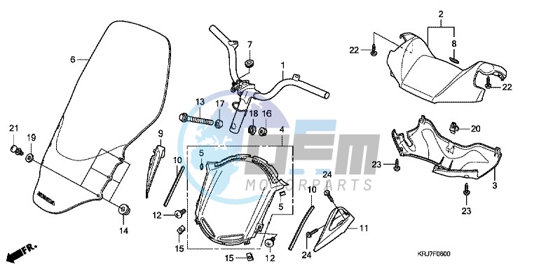 HANDLE PIPE/ HANDLE COVER