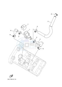 MTM850 MTM-850 XSR900 (B906) drawing AIR INDUCTION SYSTEM