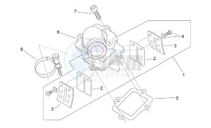 Scarabeo 100 (eng. Yamaha) drawing Fuel supply