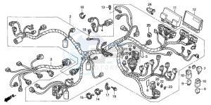 ST1300 drawing WIRE HARNESS (ST1300A)