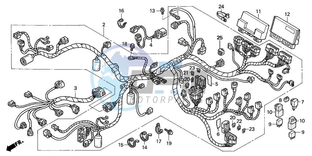 WIRE HARNESS (ST1300A)