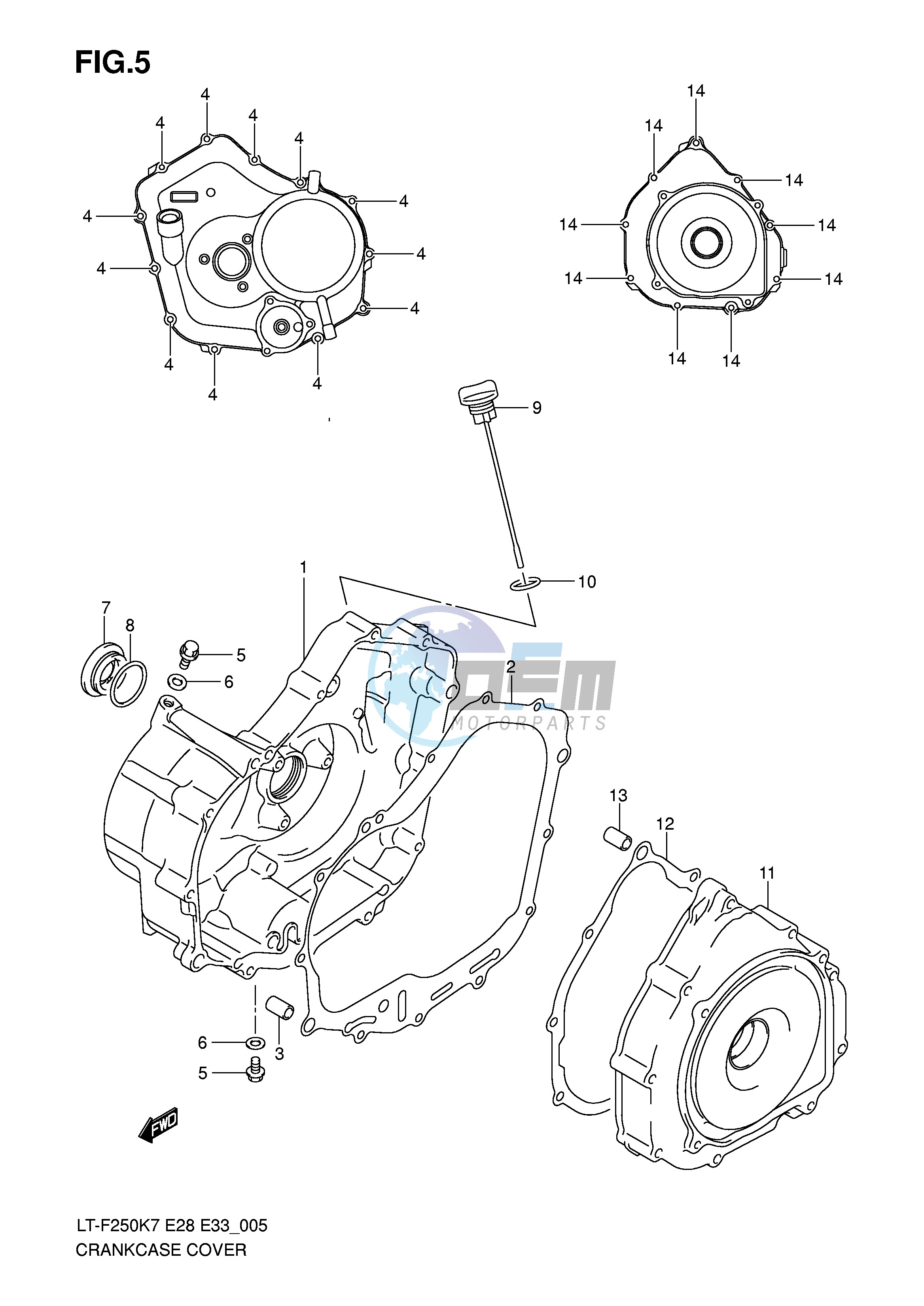 CRANKCASE COVER