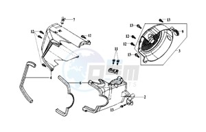 EURO MX 125 DUAL DISK 50 drawing AIRBOX