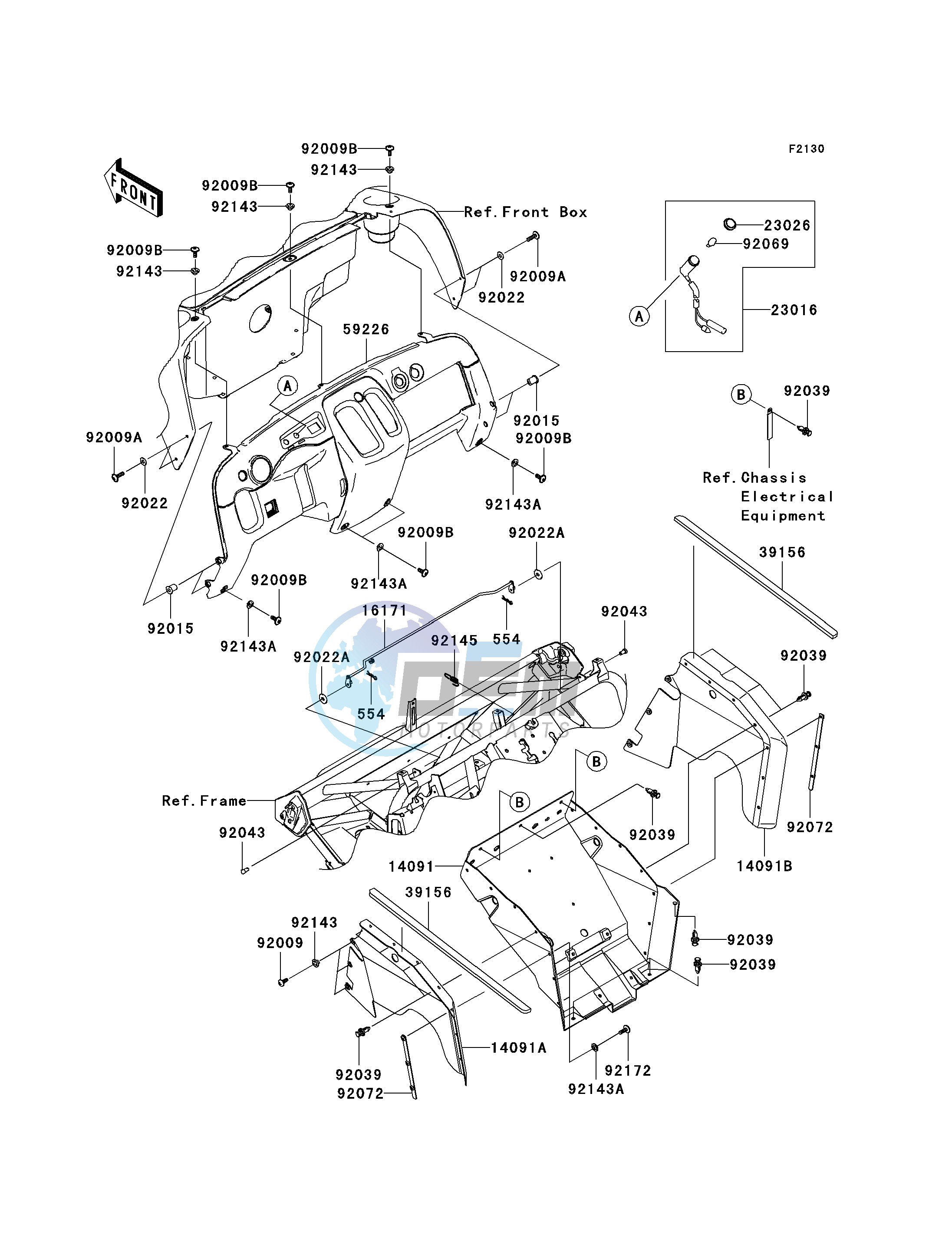 FRAME FITTINGS-- FRONT- -