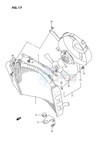 GSX-R750W (E2) drawing RADIATOR