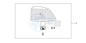 XL1000V9 Ireland - (EK) drawing NARROW PANNINR PA