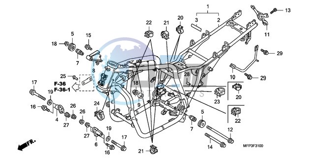 FRAME BODY