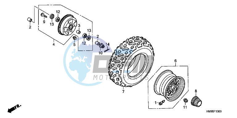 FRONT WHEEL