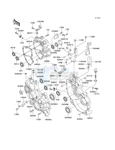 KAF 620 A6 [MULE 2510 4X4] (A6) [MULE 2510 4X4] drawing GEAR BOX