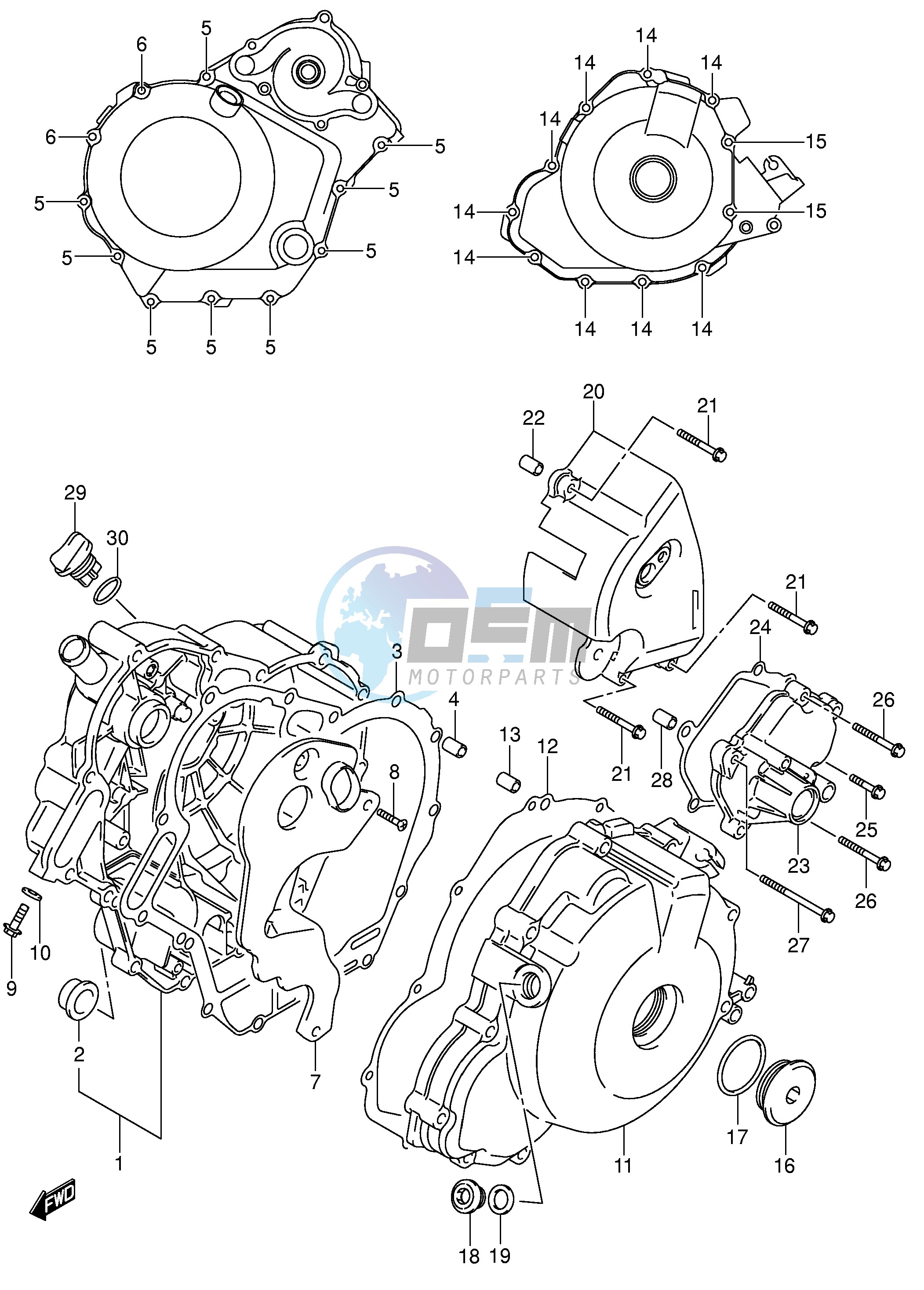 CRANKCASE COVER