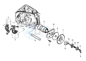 LX 150 drawing Camshaft