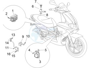 Runner 200 VXR 4t drawing Voltage Regulators - Electronic Control Units (ecu) - H.T. Coil