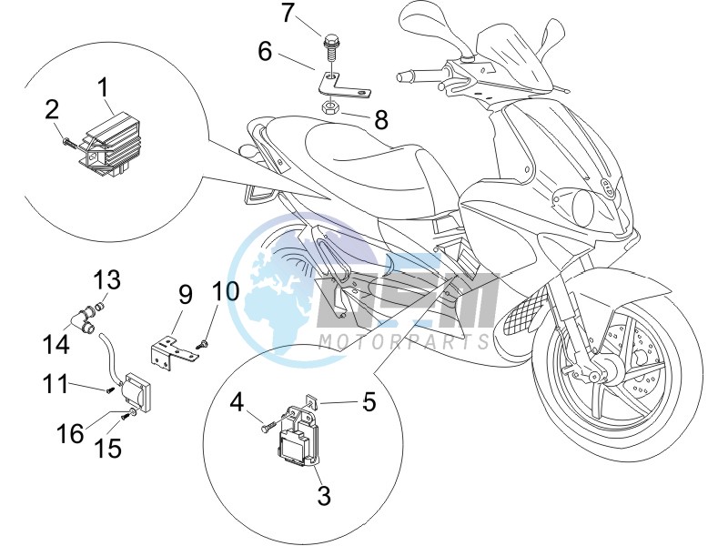 Voltage Regulators - Electronic Control Units (ecu) - H.T. Coil