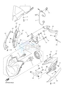 FZ8-N FZ8 (NAKED) 800 (2SH4) drawing HEADLIGHT