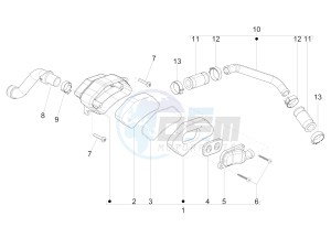 Sprint 50 2T (EMEA) drawing Secondary air box