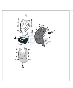 KISBEE 4T OY D drawing FRONT PANELS