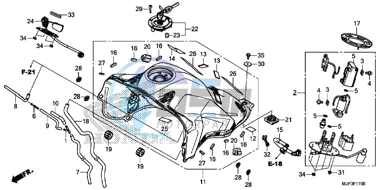 FUEL TANK/FUEL PUMP