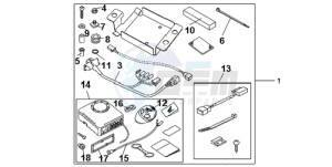 CBR1000RR9 Europe Direct - (ED / MME REP) drawing KIT ALARM SYSTEM