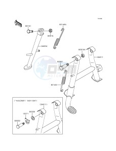 ZR 750 F [ZR-7] (F1) drawing STAND-- S- -