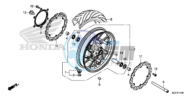 FRONT WHEEL