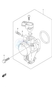 DF 25A drawing Throttle Body