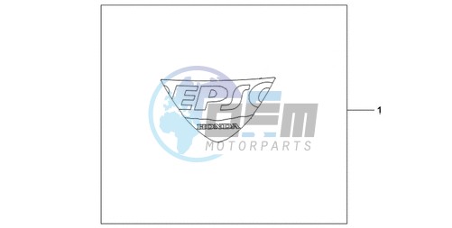 EPSO STICKER FIREBLADE WS